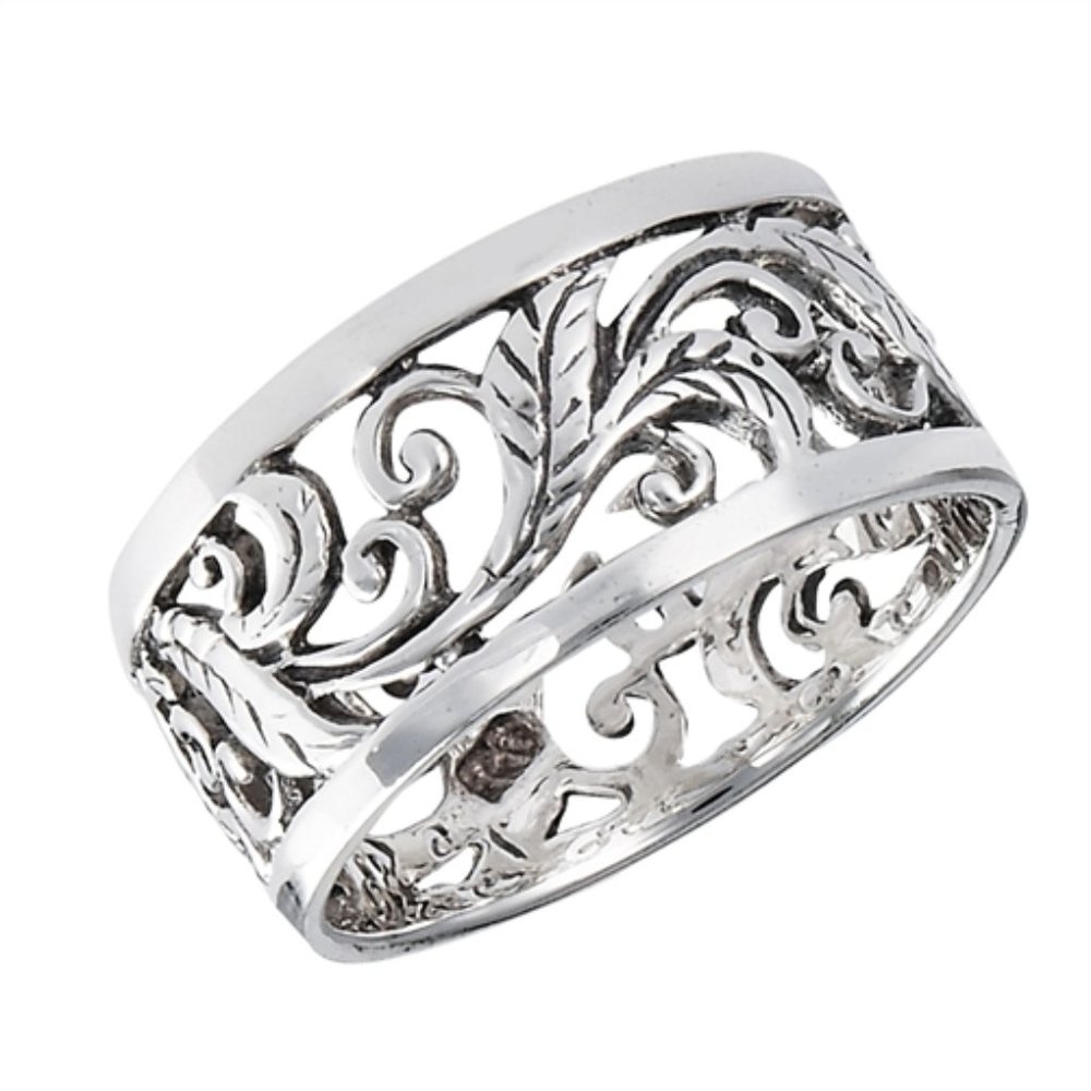 "Gardeners Delight" sterling ring